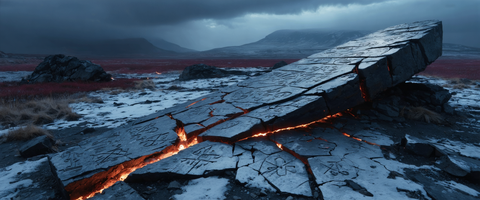 Fallen monolith